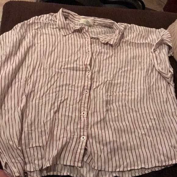 Striped button up - Picture 1 of 1